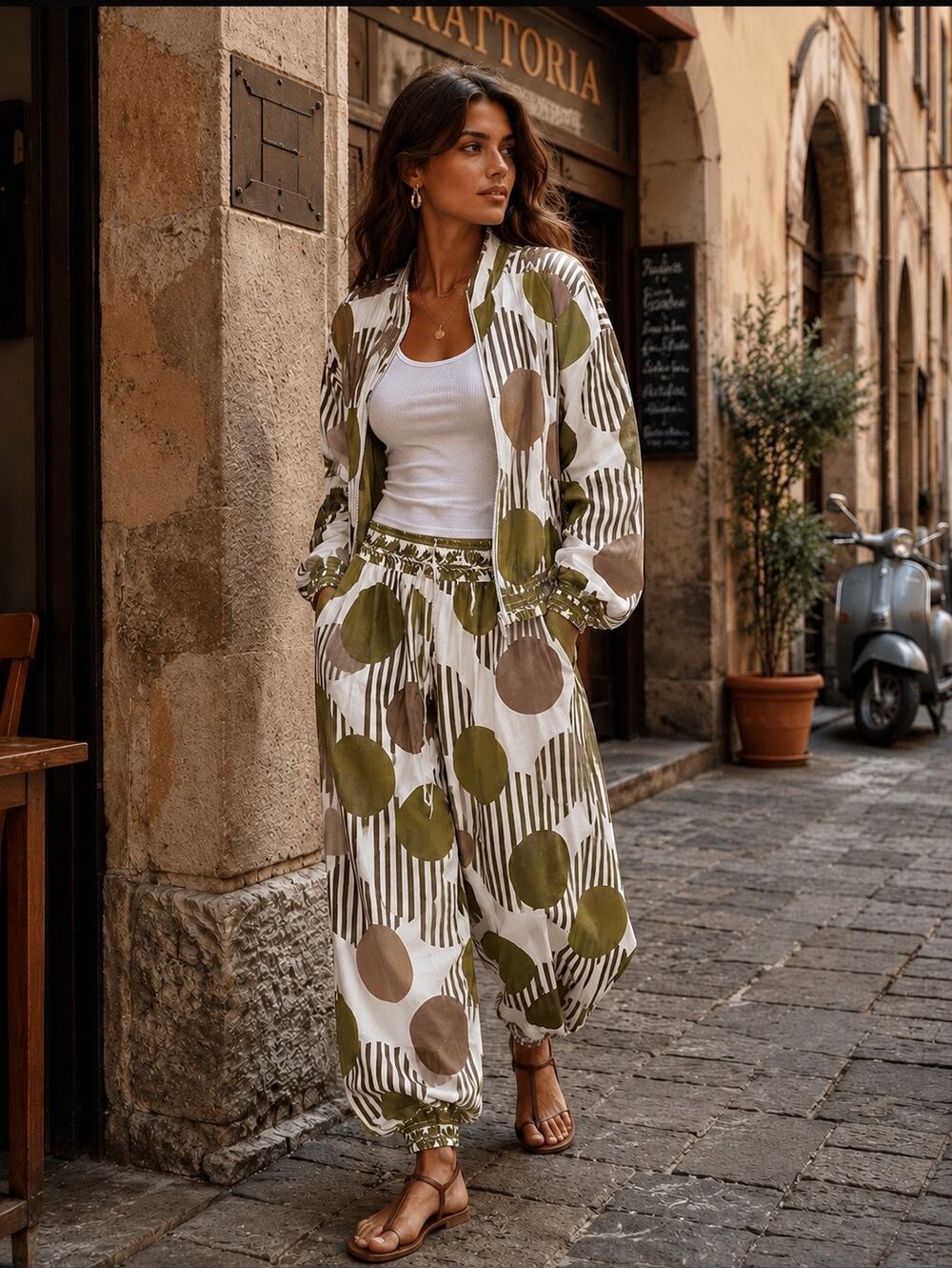 Made in Italy 100% Cotton Printed Set